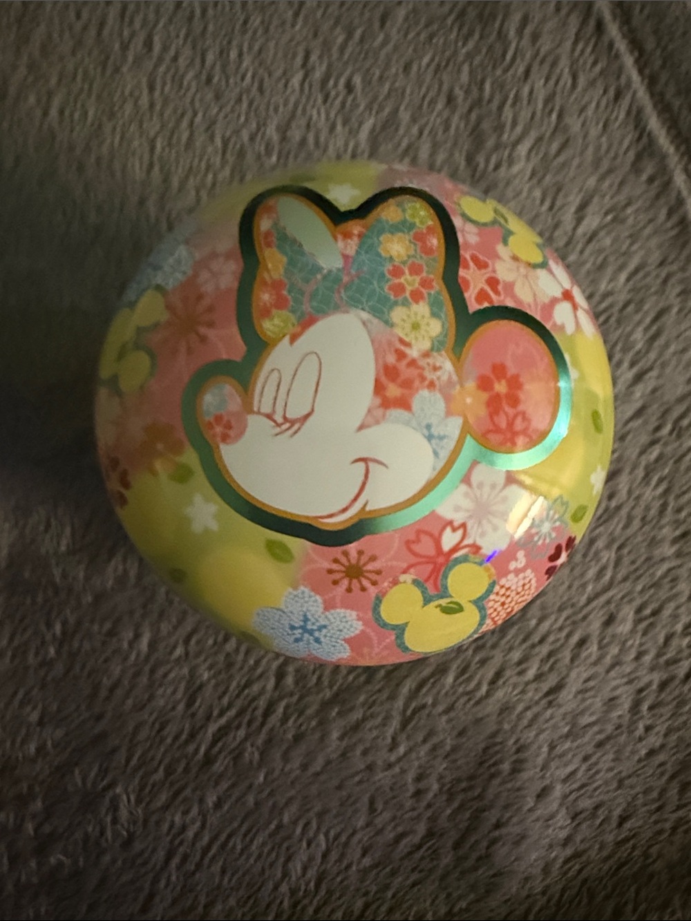 Disney Tokyo Minnie Collectible Tea Canister Small